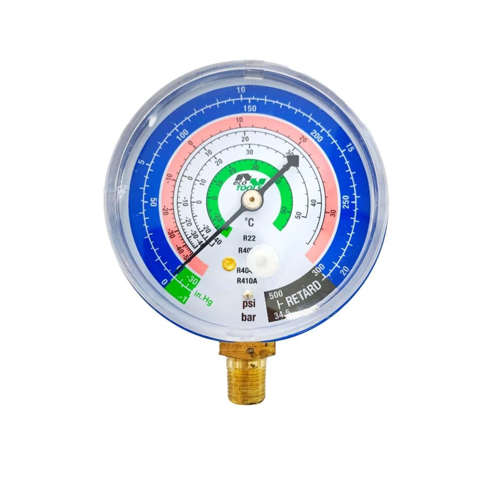 Manometro Simples Baixa R410A/22/134/407 3